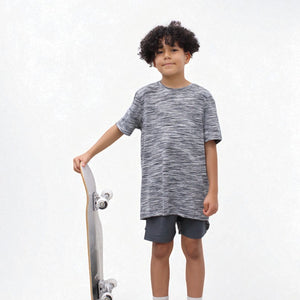 Load image into Gallery viewer, Charlie active short set BSS2501 Grey
