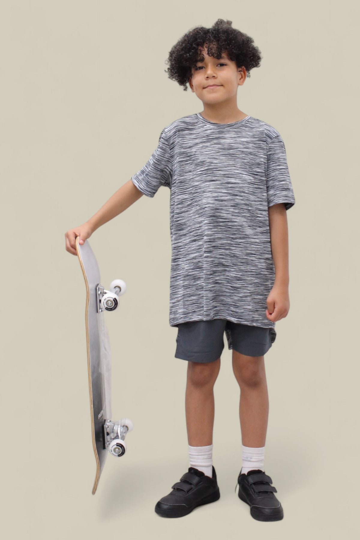 Charlie active short set BSS2501 Grey