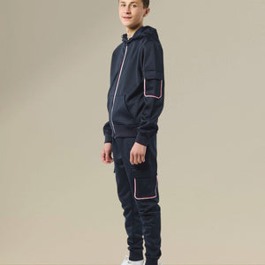 Load image into Gallery viewer, Tom Smart Zipped  Tracksuit BT8277 in Navy
